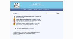 Desktop Screenshot of gutevin.se