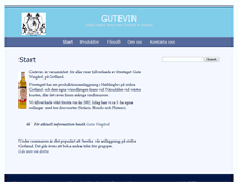 Tablet Screenshot of gutevin.se